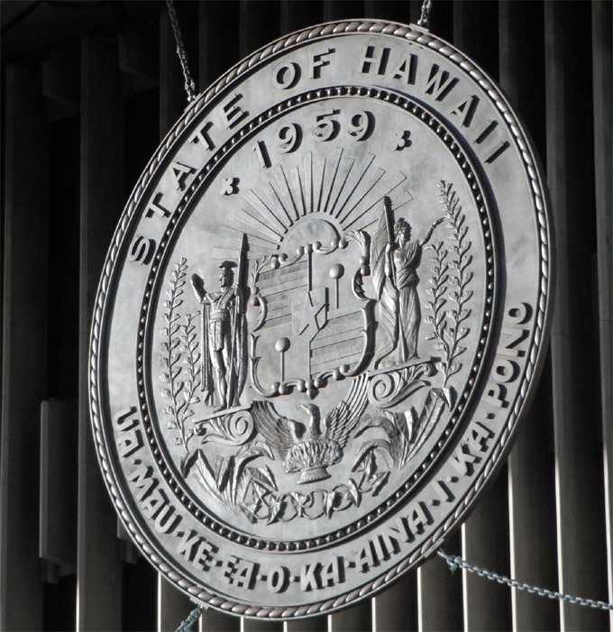 Seal of Hawaii State Symbols USA