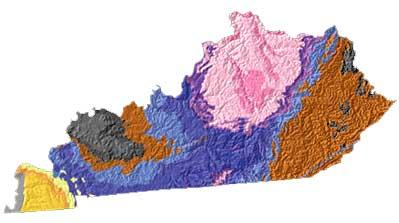 Kentucky geology and topography Kentucky geology and topography