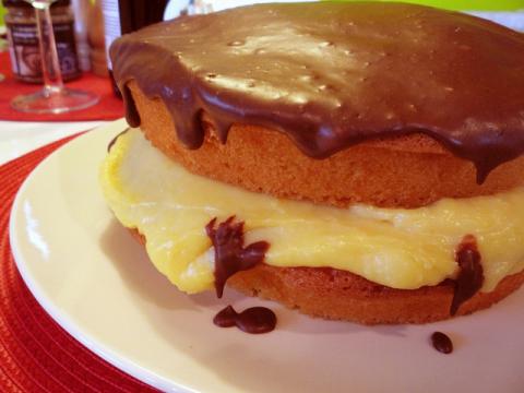 Boston cream pie Boston cream pie