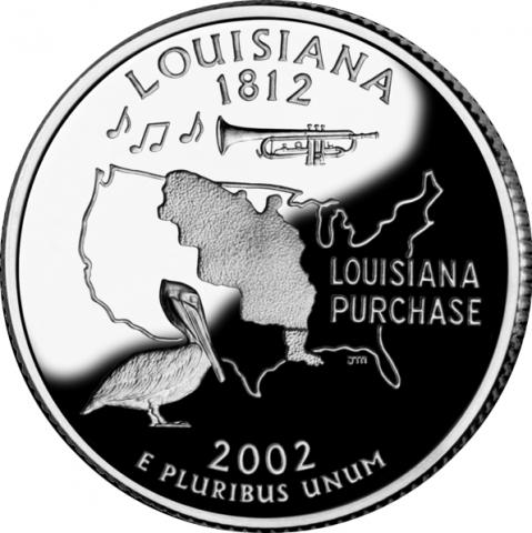 Louisiana quarter Louisiana quarter
