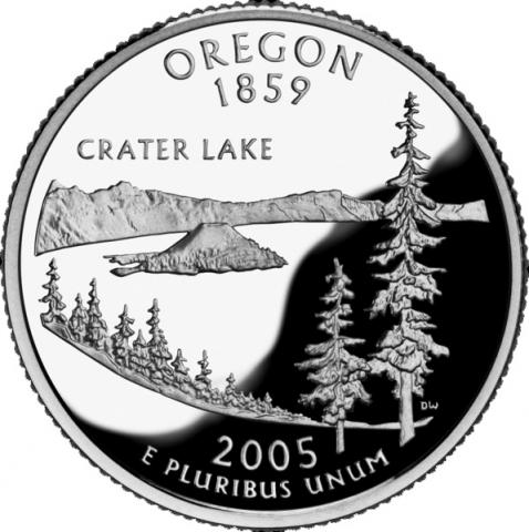 Oregon quarter Oregon quarter