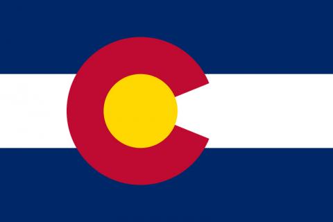 Colorado state flag Colorado state flag